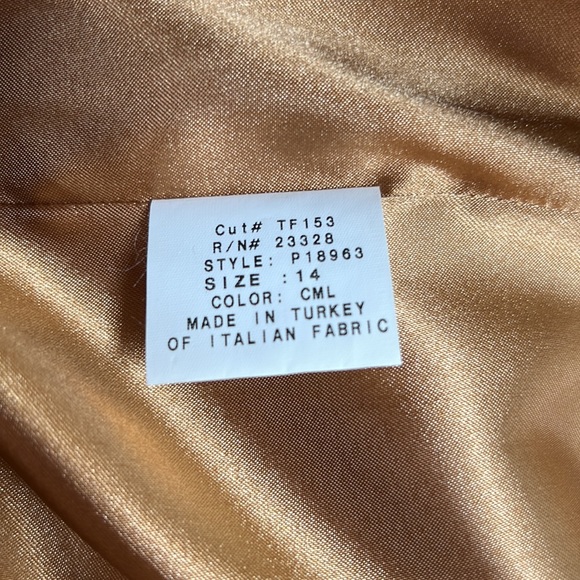 Pendleton tan camel wool swing coat - Picture 5 of 6